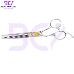 Ciseaux à effiler ultra-affûtés en acier inoxydable pour la coupe et la texturisation des cheveux, à lame simple, pour le contrôle du volume capillaire - Product Image 4