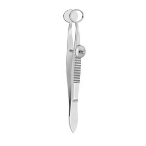 Forceps chirurgical manuel réutilisable de classe I NAZIR HABIB Corporation NHC-88417 de qualité supérieure pour chalazion, diamètre intérieur 11x8mm - Product Image 4