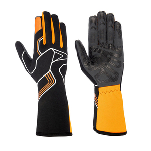 Gants de karting Vantrex Industries de haute qualité personnalisés, respirants, résistants à l'abrasion, antidérapants, compatibles avec les écrans tactiles, en polyuréthane - Product Image 2