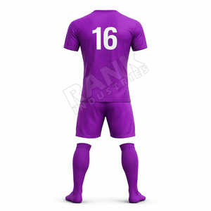 High Quality Top Selling Soccer Uniform Light Weight Made In Polyester Soccer Uniform For Adult - Product Image 2
