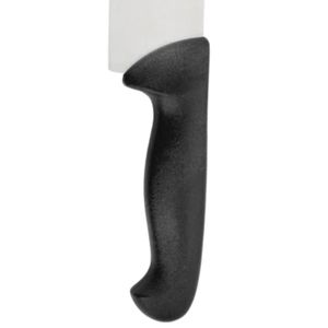 Cuchillos de Cocina Black Grip con Hoja Recta Plateada y Mango Curvo para Cortar Frutas y Preparar Comidas - Product Image 5