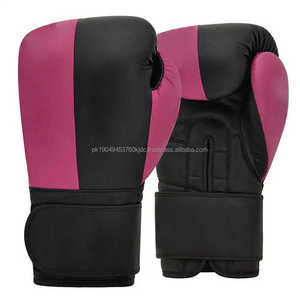 Venta caliente Muay Thai Punching Guantes de boxeo Logotipo personalizado Pu Cuero Cómodo Empuñaduras MMA Sparring Entrenamiento Guantes DE BOXEO - Product Image 5