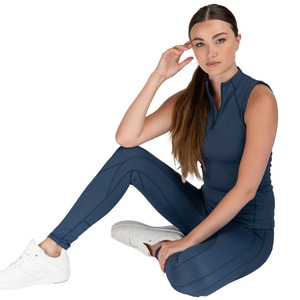 Leggings de yoga pour femmes, design personnalisé, spandex/polyester, extensibles dans quatre directions, antibactériens, avec cordon de serrage, pour l'entraînement - Product Image 4