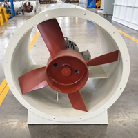 Ventilateur axial fiable haute pression pour l'alimentation en air des portes de fours, pour la ventilation industrielle et les tunnels à vent, vérifié et personnalisable