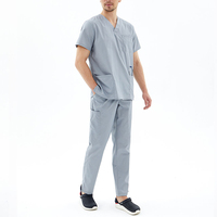 Tenues Médicales Homme en Promotion : Ensembles de Blouses et Pantalons Souples et Extensibles pour Infirmiers, Salons de Beauté et Spas