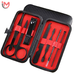 Professional Manicure & <b>Pedicure</b> <b>Set</b> 4 in 1 Nail Clipper Metal Soft-Touch Bag Luxury Gift Idea OEM Wholesale - Product Image 6