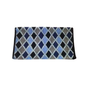 Direct India 34648 Manta de lana de tejido compacto para silla de montar occidental, equipo ecuestre, con acolchado de cuero - Product Image 1