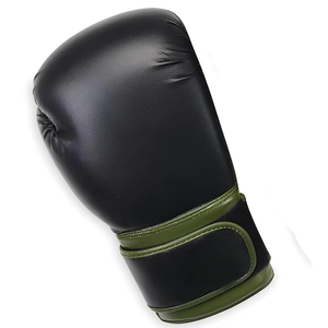 Guantes de Boxeo Azules Profesionales Personalizados para Adultos, de Cuero Resistente, con Nuevo Diseño de Logotipo, Guantes Deportivos de MMA para Exteriores - Product Image 4