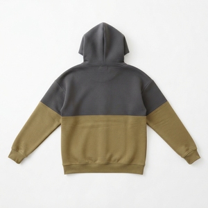 Sudadera con Capucha para Mujer, 100% Algodón, Forro Polar, Logotipo Bordado, Bolsillo Delantero, Informal, Ecológica, Resistente al Viento, Ropa de Invierno - Product Image 3