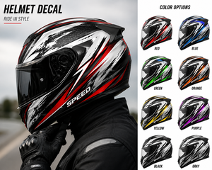 Pegatinas Personalizadas para Casco de Ciclismo, Kit de Calcomanías para Casco de Motocicleta, Gráficos de Vinilo para Carreras, Resistentes al Agua y a los Rayos UV, Vinilo Adhesivo para Casco - Product Image 5