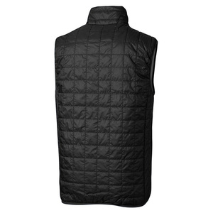 <b>Mens</b> Lightweight Puffer Vest <b>Jacket</b> For Winter Outdoor Casual Wear With Full Front Zipper And <b>Warm</b> Insulated Design - Product Image 1