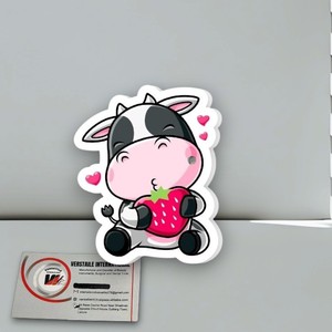 แผ่นอะคริลิคติดขนตาปลอมลายผีเสื้อสตรอว์เบอร์รี่น่ารักแบบแม่เหล็ก  รักษ์โลก ทนทาน สำหรับช่างต่อขนตา อุปกรณ์เสริมความงาม - Product Image 6