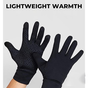 ถุงมือแคมป์ปิ้งฤดูร้อนแบบยูนิเซ็กซ์ สีดำ สีน้ำเงิน ผ้า soft shell กันน้ำ บุขนแกะ สำหรับกิจกรรมกลางแจ้ง แขนยาว ผู้ใหญ่ เป็นมิตรกับสิ่งแวดล้อม มีซิป - Product Image 2