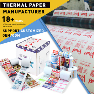 ม้วนกระดาษความร้อนลงทะเบียนเงินสดขนาด57x40มม. แล่นเรือใบกว้าง110มม. รับวัตถุดิบตามสั่ง - Product Image 6