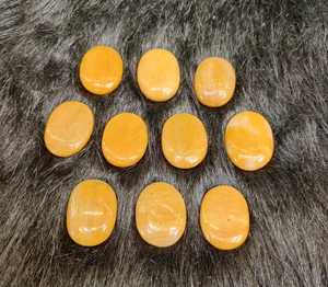 Piedra Ovalada de Aventurina Amarilla Pulida de Alta Calidad y Duradera para Sanación, Reiki, Meditación, Energía - Marca Rais Agate - Product Image 3