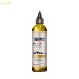 Hot Sale Castor & Black Cumin Seed 7 <b>Oil</b> Blend Organic Herbal <b>Essential</b> <b>Oil</b> for Damaged Hair Scalp Nourishing Hair Regrowth - Product Image 1