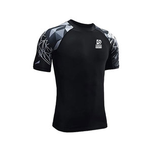 เสื้อคอมเพรสชั่นแขนสั้นผู้ชายรุ่นใหม่ แห้งเร็ว ผลิตในปากีสถาน - Product Image 2