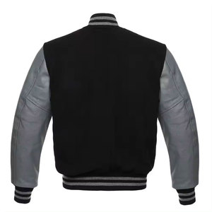 Manufacturer High Quality Varsity <b>Jacket</b> <b>Men</b> Chenille Embroidery Leather Sleeves Custom <b>Baseball</b> Letterman Varsity <b>Jacket</b> - Product Image 4