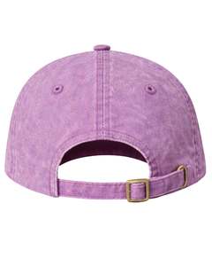 Gorra de Béisbol de Algodón Lavado Color Lavanda, Lisa, Ajustable, Unisex, Deportiva, Informal, Transpirable, Cómoda, de Primera Calidad - Product Image 2