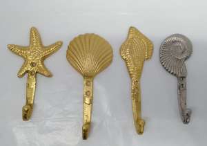 Porte-serviettes mural multifonction en aluminium moderne à 4 crochets pour vêtements, clés et serviettes au meilleur prix - Product Image 4