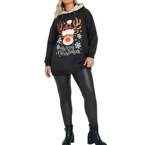 Sudaderas con Capucha para Mujer de Talla Grande al por Mayor, Tejido Cómodo, Personalizable, Muestra Gratuita, la Mejor Calidad - Product Image 2