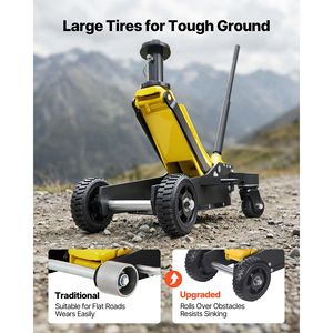 Martinetto idraulico da officina in alluminio e acciaio da 3 tonnellate (6614 libbre) con doppio pistone a sollevamento rapido e pompa di estensione per auto - Product Image 4