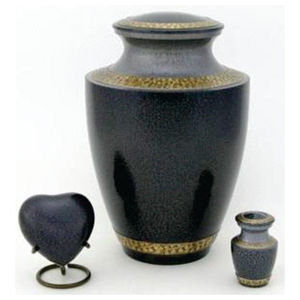 Handmade Large Metal Funeral Cremation Urn Set Human Ashes Decorative Adult Brass <b>Memorial</b> Urn <b>Keepsake</b> Heart Urns Metal Urns - Product Image 1