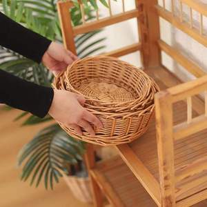 Cesta de alta calidad, ecológica, creativa, minimalista, no tóxica, natural, tejida a mano con hierba marina, multiusos, con forma y color personalizados. - Product Image 2