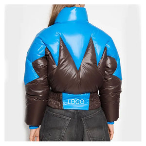 Econex-Chaqueta Vaquera Deportiva de Alta Calidad con Doble Botonadura y Capucha para Mujer, Abrigo Vaquero Azul Desgastado de Gran Tamaño para Invierno - Product Image 6