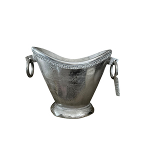 Seau à glace rond en acier inoxydable, design élégant, résistant à la rouille, refroidisseur de boissons pour fêtes, pour le stockage de bouteilles de champagne, articles de bar - Product Image 4