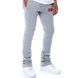 Pantalones de chándal informales para hombre Pantalones transpirables apilados con logotipo personalizado al por mayor Características antiarrugas - Product Image 2