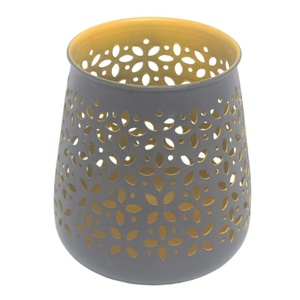 Détresse micro marteau mariage vaisselle éclairage bougeoir et table décoratif et hôtel mariage décoratif bougeoir - Product Image 2