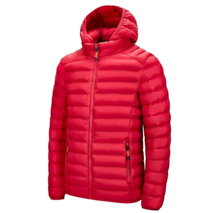 Winter OEM Custom logo <b>Packable</b> Lightweight Sport Puffer Down Hooded <b>Jacket</b> Padded Insulated Coat <b>Jacket</b> - Product Image 5