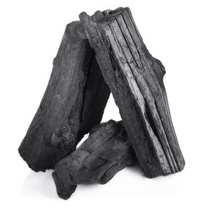 Charbon de bois noir haute efficacité, en morceaux de bois dur, à combustion propre et stable, à haute valeur calorifique, pour barbecue extérieur et usage en restaurant - Product Image 1