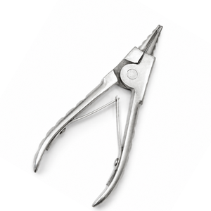 MANAN INSTRUMENTS Pince à ouvrir les anneaux en acier inoxydable de 5 pouces, outil de précision pour la fabrication de bijoux et la pliage de fils pour le bricolage - Product Image 1