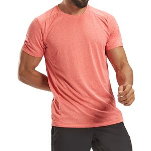 High Quality O-Neck Gym Workout <b>Muscle</b> <b>Shirt</b> for <b>Men</b> Plain Polyester Athletic Gym <b>T</b>-<b>Shirt</b> Digital Printing Fitness Athletic Wear - Product Image 1