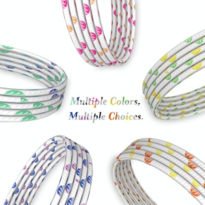 แจ็กเก็ตถักลายจุดหลากสีสำหรับ iPhone /ipad/ คอมพิวเตอร์60W - Product Image 4