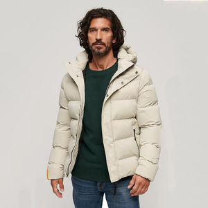Latest Unisex Comfortable Casual Fashion Puffer <b>Jacket</b> For Men OEM Services Custom Loose Men Puffer <b>Jackets</b> Men - Product Image 1