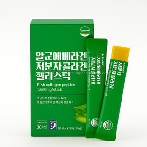Aloe Jelly Stick con mezcla de hierbas de colágeno marino hidrolizado y vitamina C para el soporte de la piel - Product Image 1