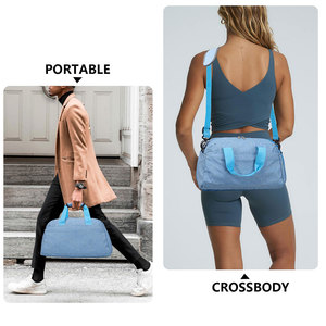 Water Resistant Gym Duffle <b>Bag</b> Travel Weekender <b>Bag</b> With Adjustable Shoulder Strap OEM ODM Supplier - Product Image 4