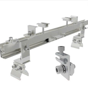 Kit de Abrazaderas de Puesta a Tierra para Paneles Solares AL6005-T6 Anticorrosión con Fijación SUS304 para Soportes de Montaje Fotovoltaico - Product Image 4