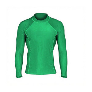 Haut de compression unisexe à manches longues en polyester/nylon, protection UV, pour la natation, le surf et le fitness - Product Image 4