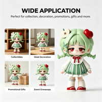 Figura de Acción Personalizada, Modelo de Personaje Coleccionable, Figura de Anime, Juguete 3D, Fabricante OEM ODM