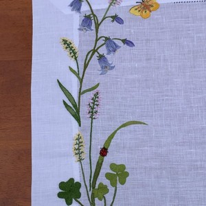 Manteles individuales de alta calidad 100% algodón/Lino/ramio, habilidad de costura bordada para regalo - Product Image 1