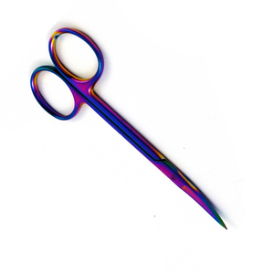 Tijeras Quirúrgicas de Titanio Multicolor con Hoja Curva Afilada de Acero Alemán, 11.5CM, Herramientas Manuales - Product Image 5