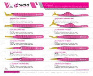 Pince à cils à pointe pointue pour une adhérence parfaite, les cils ne glissent jamais, les cils de 0.03mm réduisent la fatigue des mains - Product Image 6