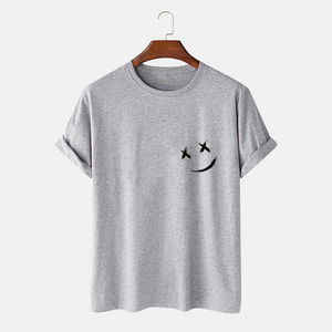 T-shirts pour hommes de qualité supérieure, personnalisés, en gros, nouveau design, 100% coton, tricotés, respirants, écologiques, décontractés, style streetwear - Product Image 6