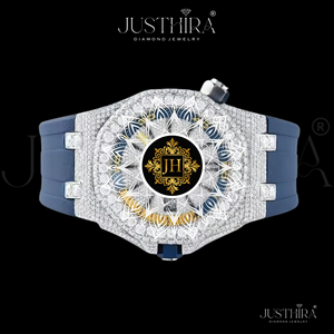 Reloj de Cuarzo con Diamantes de Moissanita de Lujo, Estilo Hip Hop, Correa de Goma Resistente, Cristal de Zafiro, Calidad Premium, Gran Venta - Product Image 2
