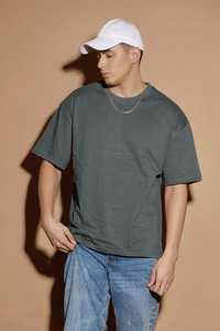 Cheapest price Custom Logo Vintage Oversized Distressed Ripped Design Summer Men Cropped Boxy t shirt for men - Product Image 3