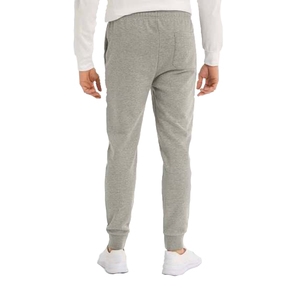 Men's Gray Lightweight Sweatpants with Elastic Waist Casual Joggers Breathable Knitted Cotton Flat Front Solid Winter Wear - Product Image 5